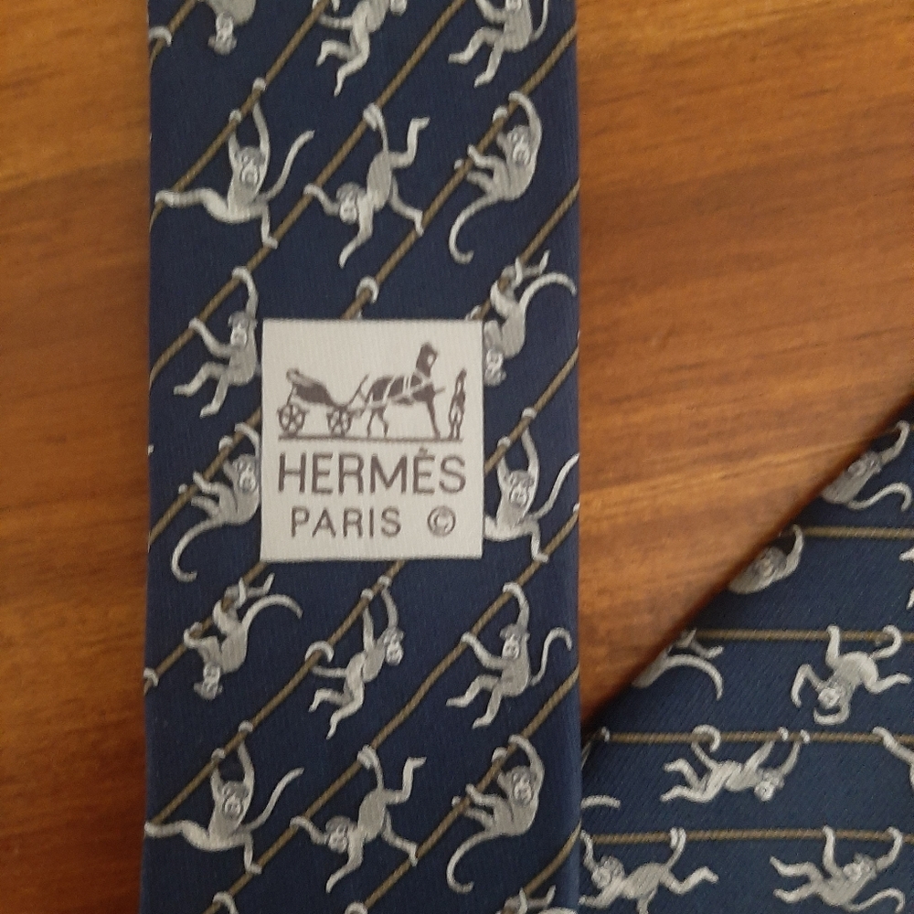 HERMES Monkey Tie